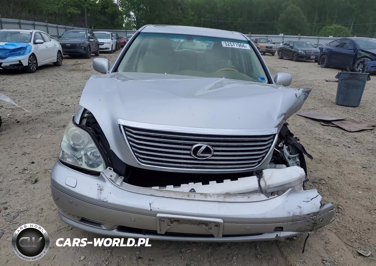 2005 Lexus Ls 430 VIN:JTHBN36F555007512 - 5