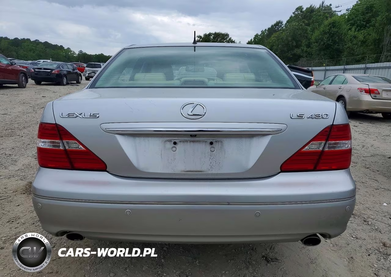 2005 Lexus Ls 430 VIN:JTHBN36F555007512 - 6