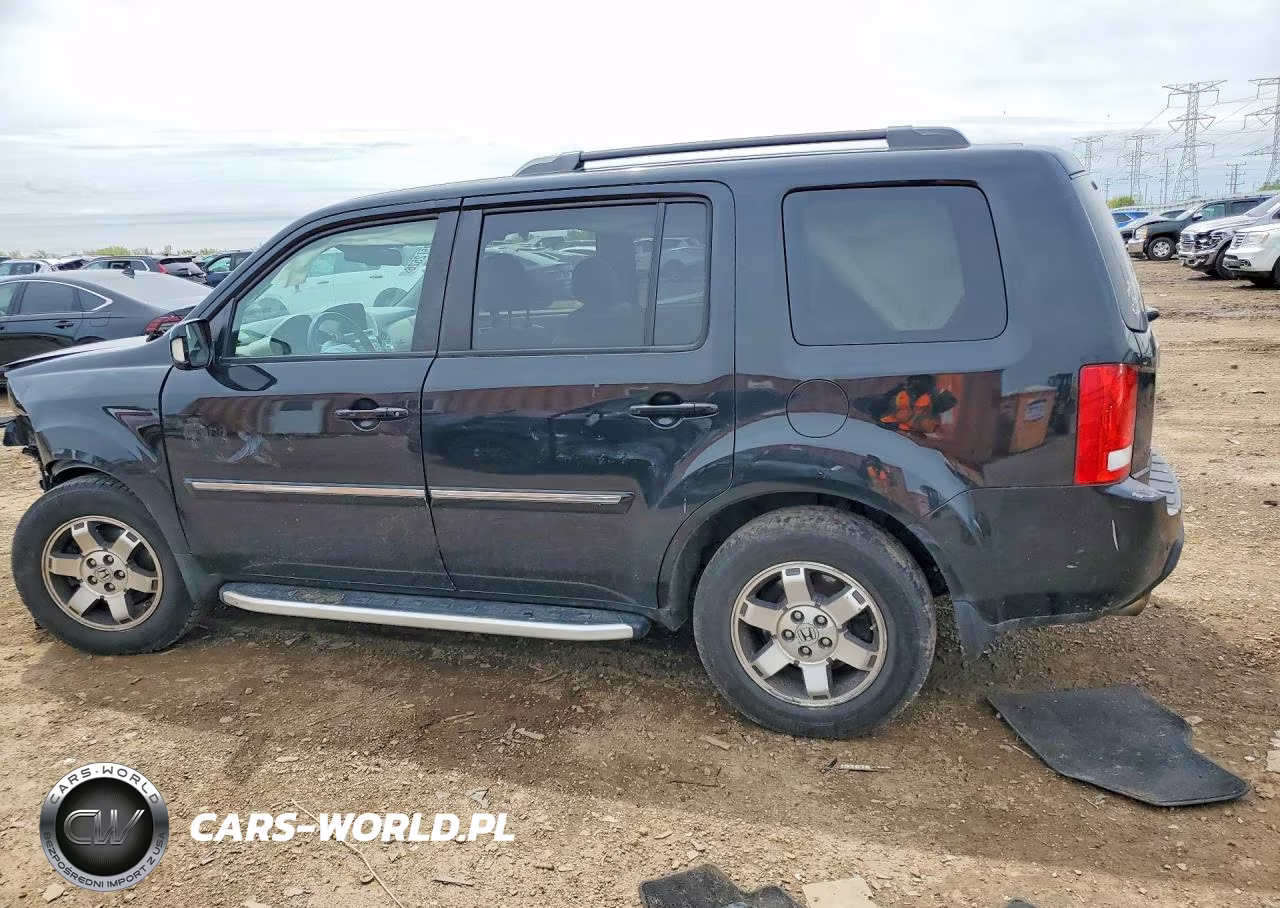 2010 Honda Pilot Touring VIN:5FNYF4H93AB039146 - 2