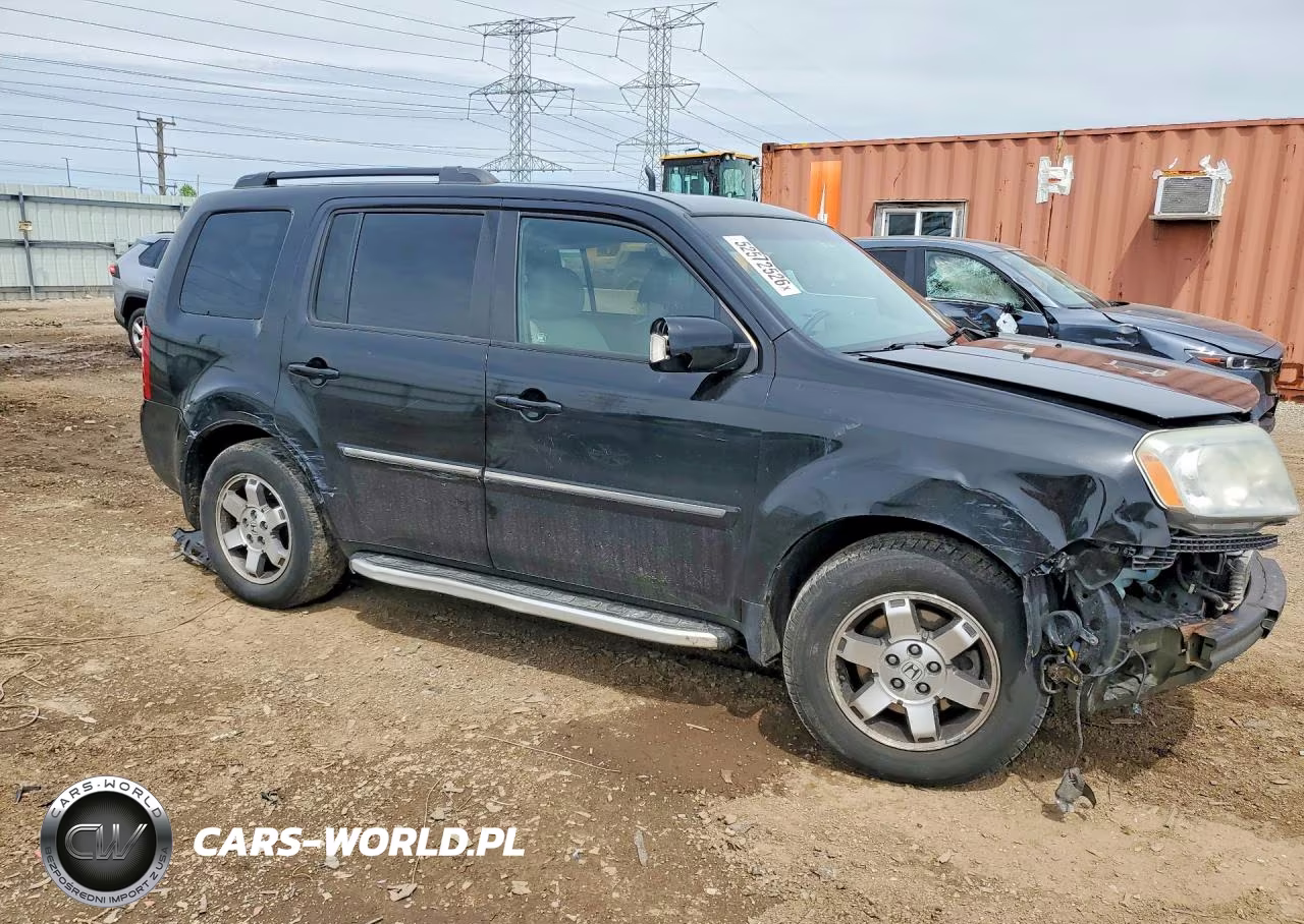 2010 Honda Pilot Touring VIN:5FNYF4H93AB039146 - 4