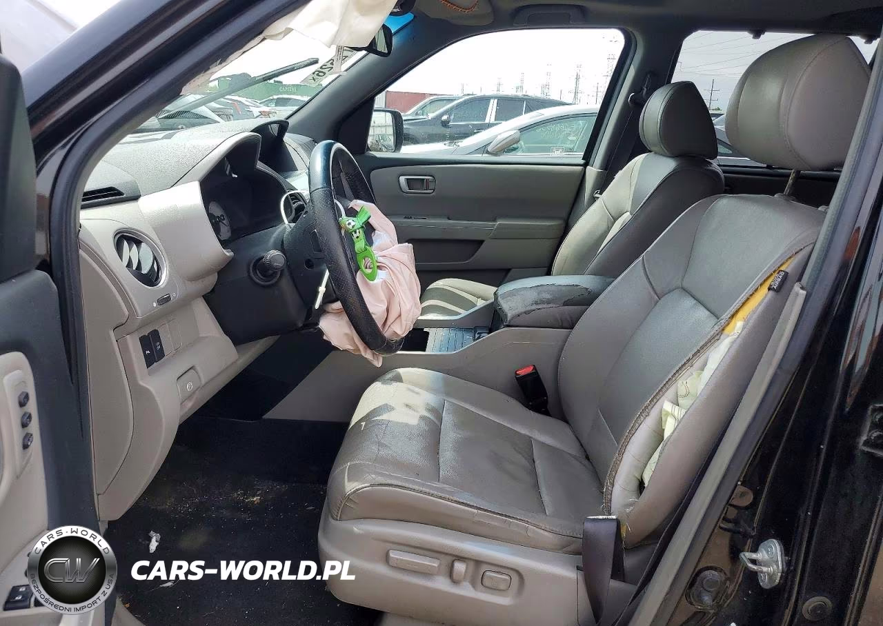 2010 Honda Pilot Touring VIN:5FNYF4H93AB039146 - 7