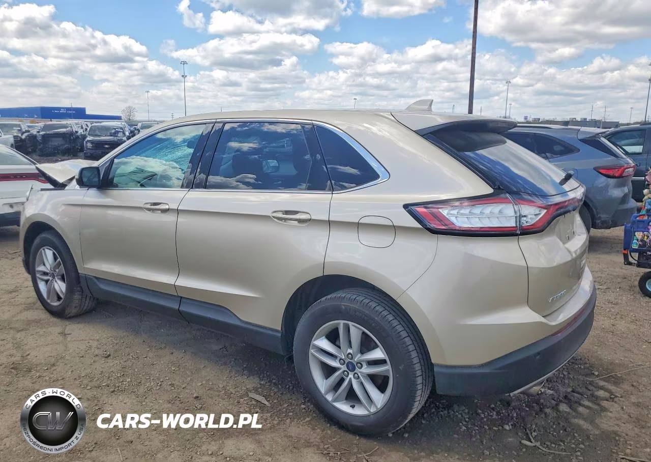 2017 Ford Edge Sel VIN:2FMPK4J92HBC62217 - 2