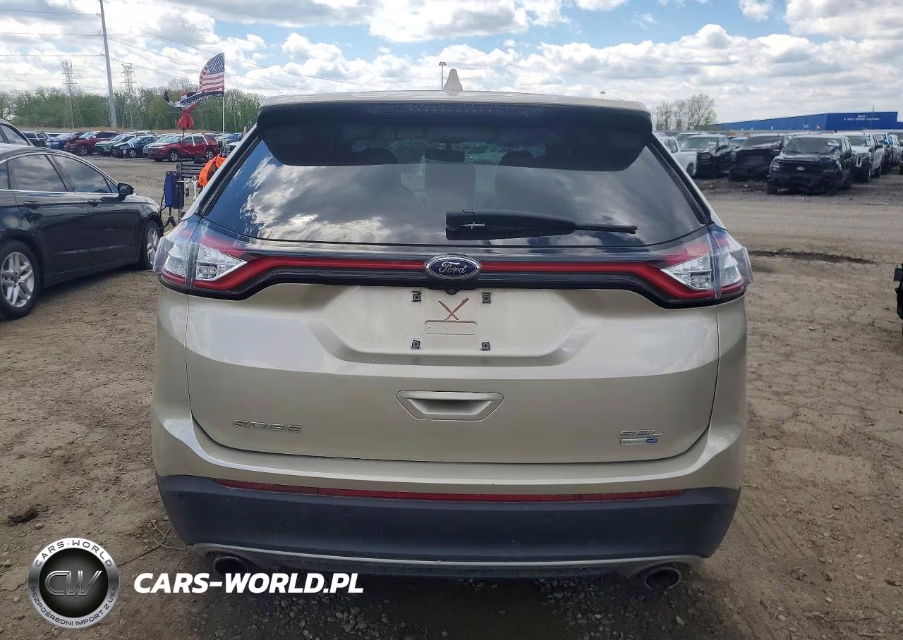 2017 Ford Edge Sel VIN:2FMPK4J92HBC62217 - 6