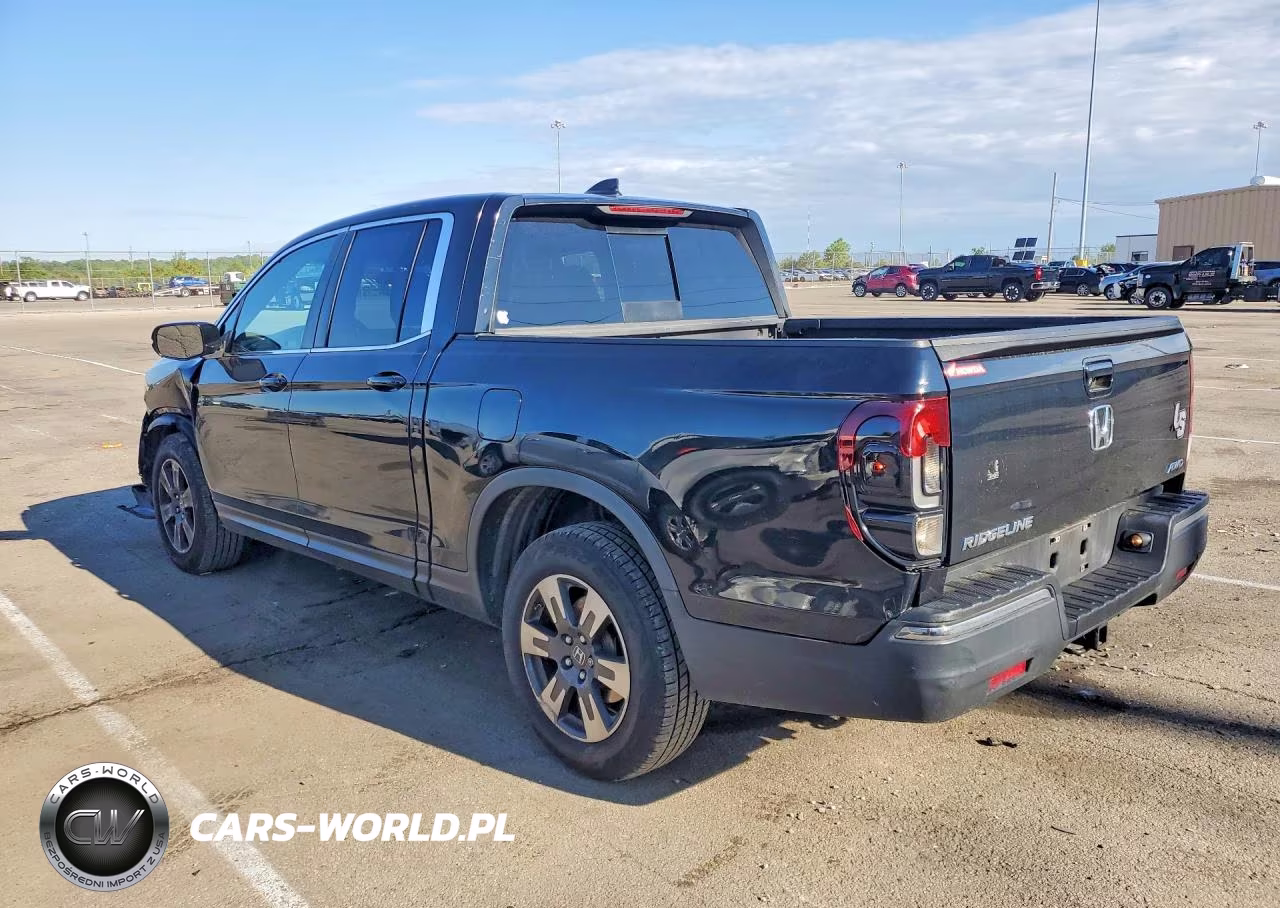 2019 Honda Ridgeline Rtl VIN:5FPYK3F55KB023237 - 2