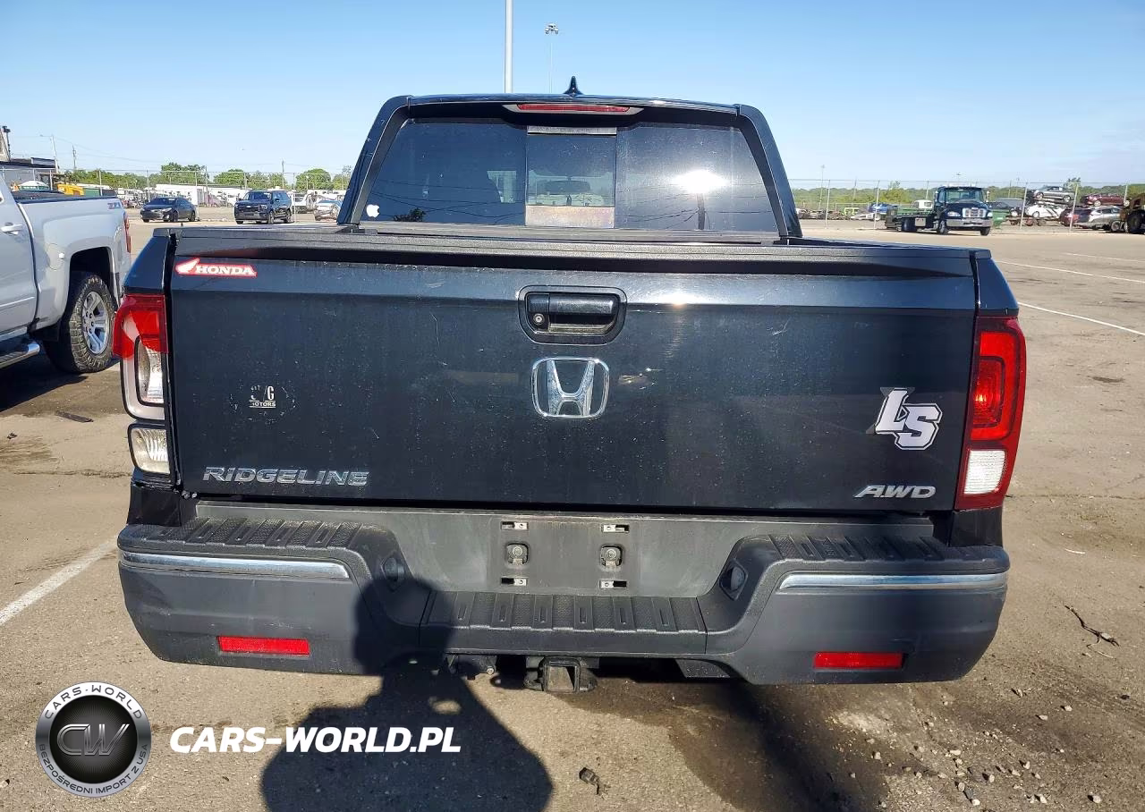 2019 Honda Ridgeline Rtl VIN:5FPYK3F55KB023237 - 6