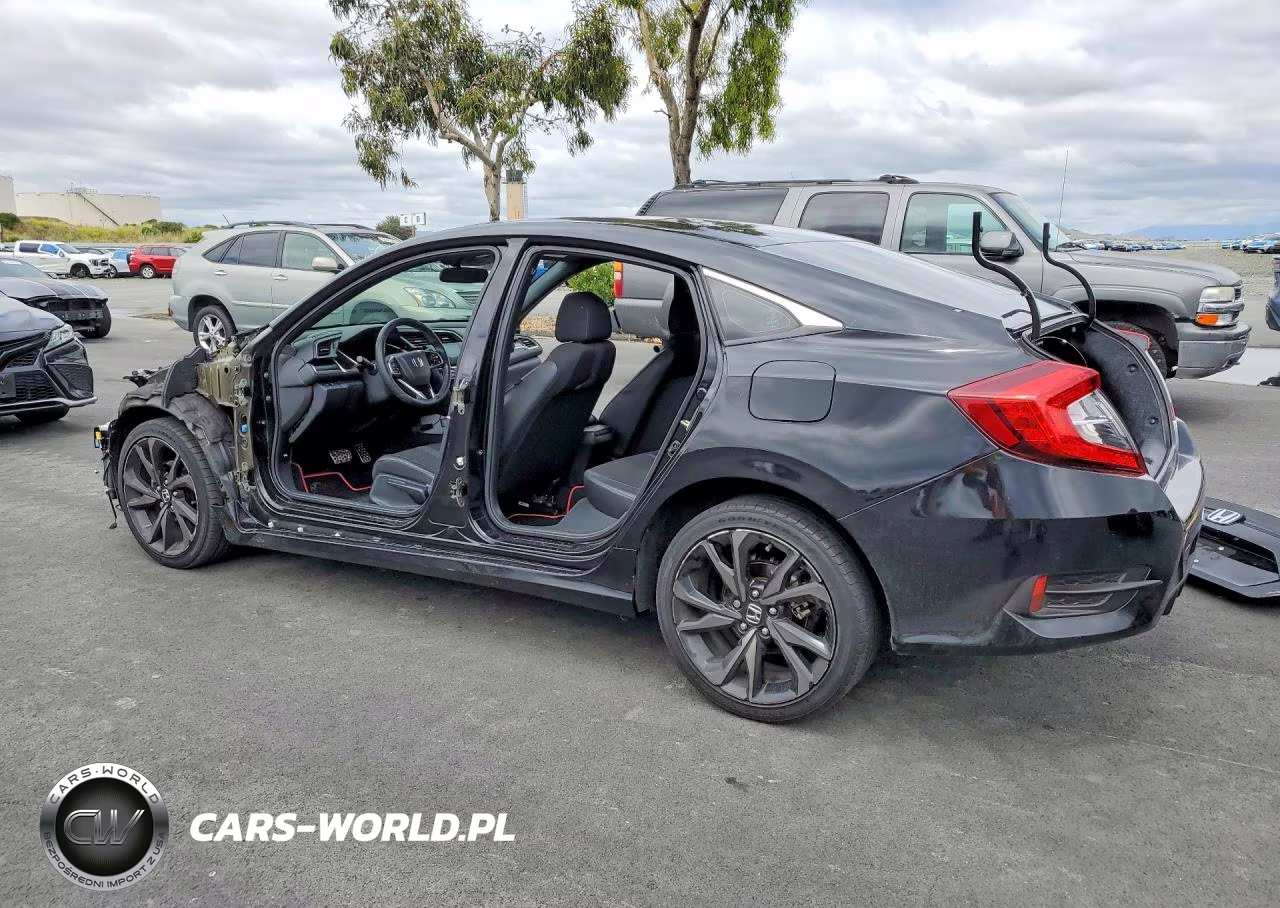 2019 Honda Civic Sport VIN:2HGFC2F88KH595450 - 2