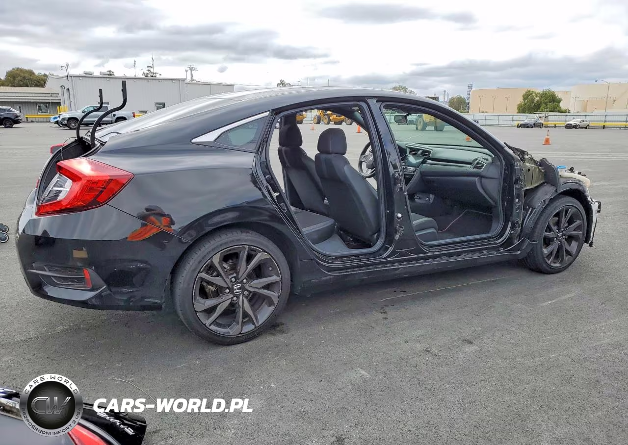 2019 Honda Civic Sport VIN:2HGFC2F88KH595450 - 3