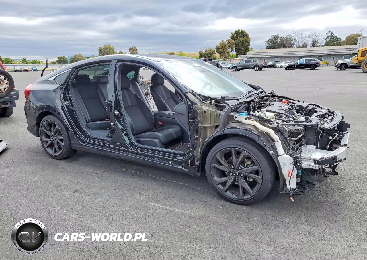 2019 Honda Civic Sport VIN:2HGFC2F88KH595450 - 4