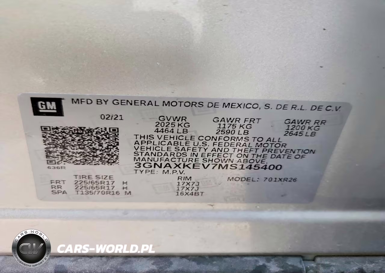 2021 Chevrolet Equinox Lt VIN:3GNAXKEV7MS145400 - 13