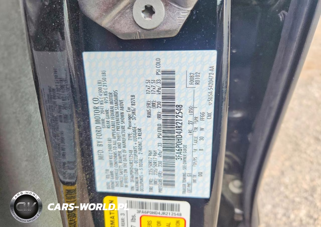 2018 Ford Fusion Se VIN:3FA6P0HD4JR212548 - 12