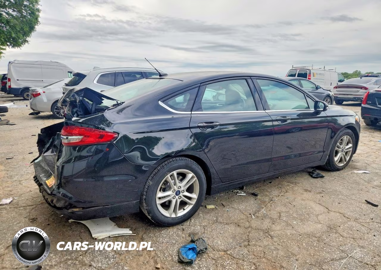 2018 Ford Fusion Se VIN:3FA6P0HD4JR212548 - 3