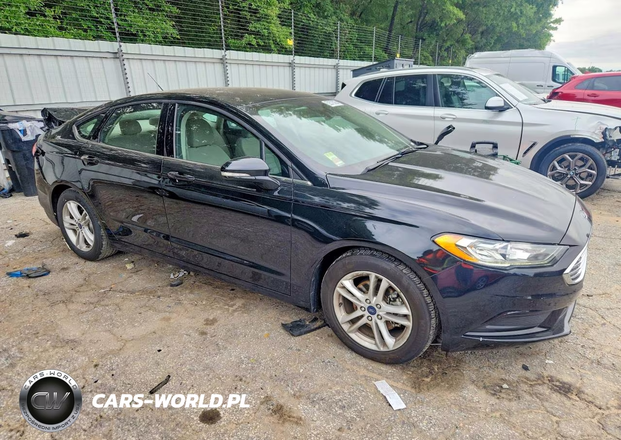 2018 Ford Fusion Se VIN:3FA6P0HD4JR212548 - 4