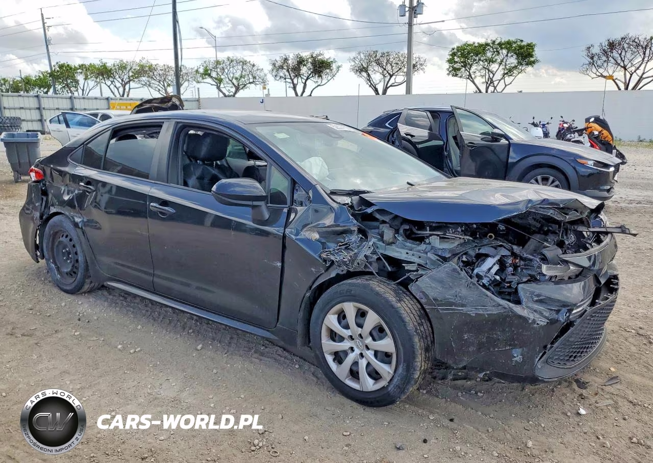2022 Toyota Corolla Le VIN:JTDEPMAE6NJ216536 - 4