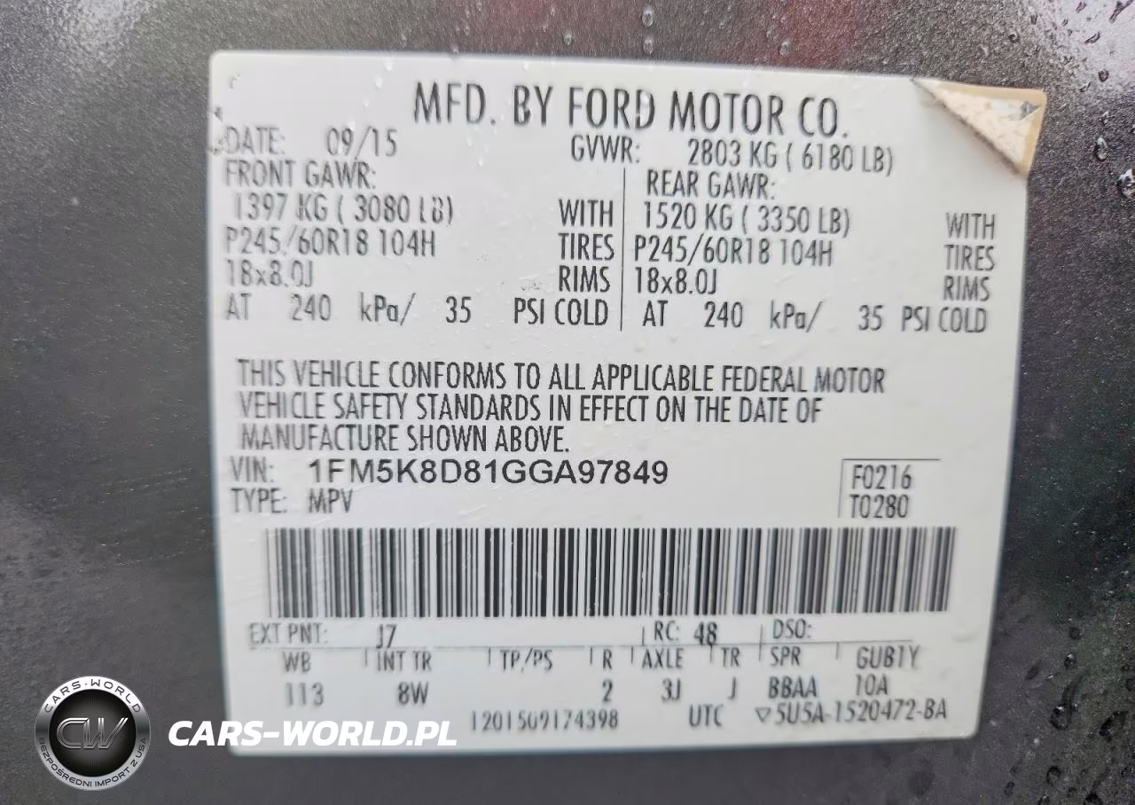 2016 Ford Explorer Xlt VIN:1FM5K8D81GGA97849 - 13