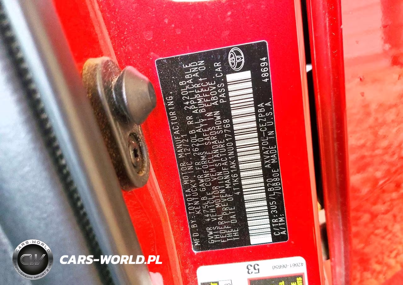 2022 Toyota Camry Xse VIN:4T1K61AK1NU017768 - 12