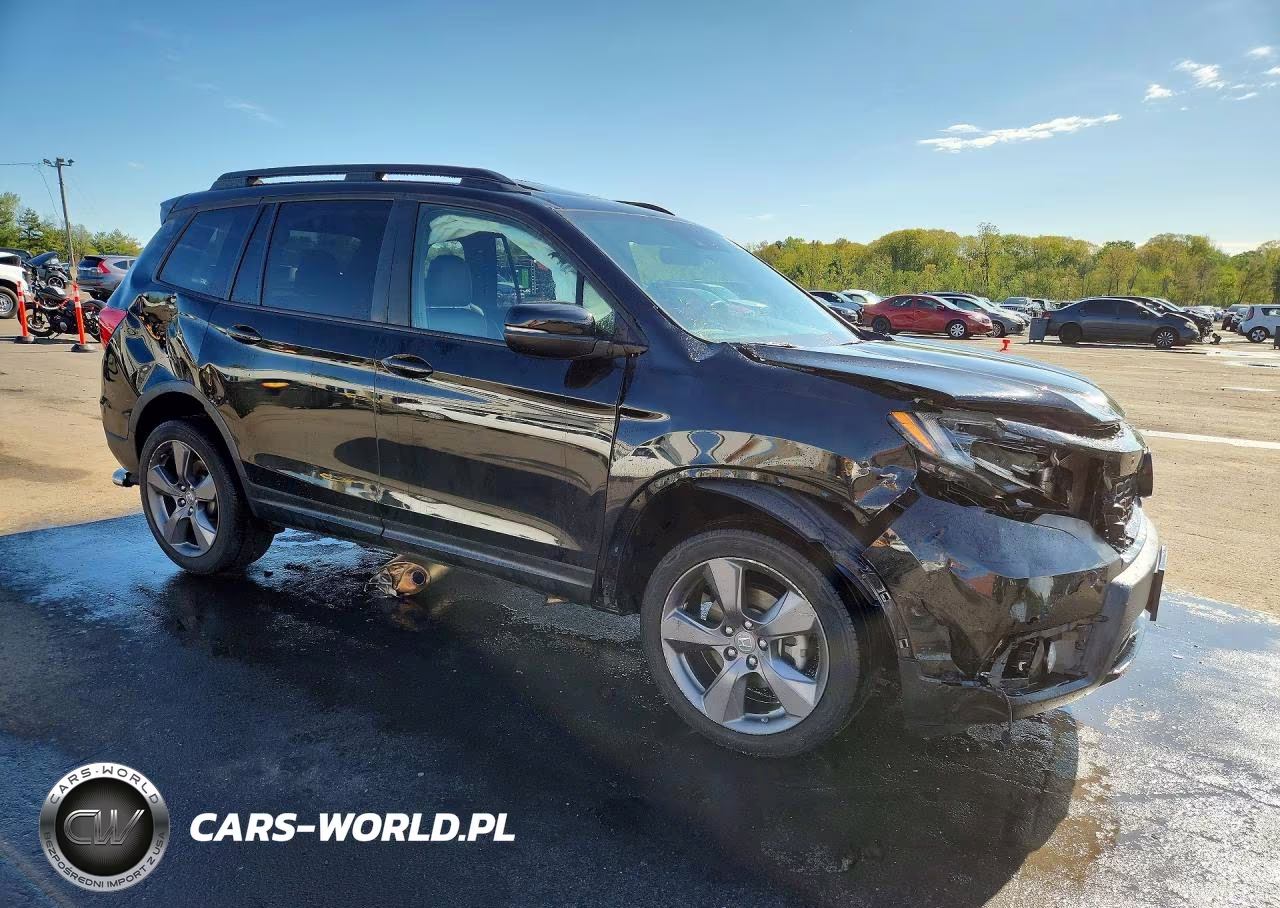 2020 Honda Passport Touring VIN:5FNYF8H96LB016695 - 4