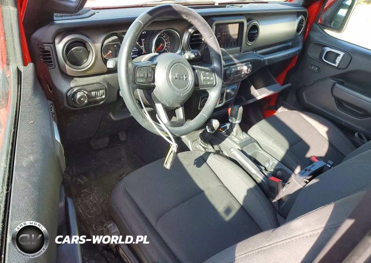 2020 Jeep Wrangler Sport VIN:1C4GJXAG5LW162207 - 8
