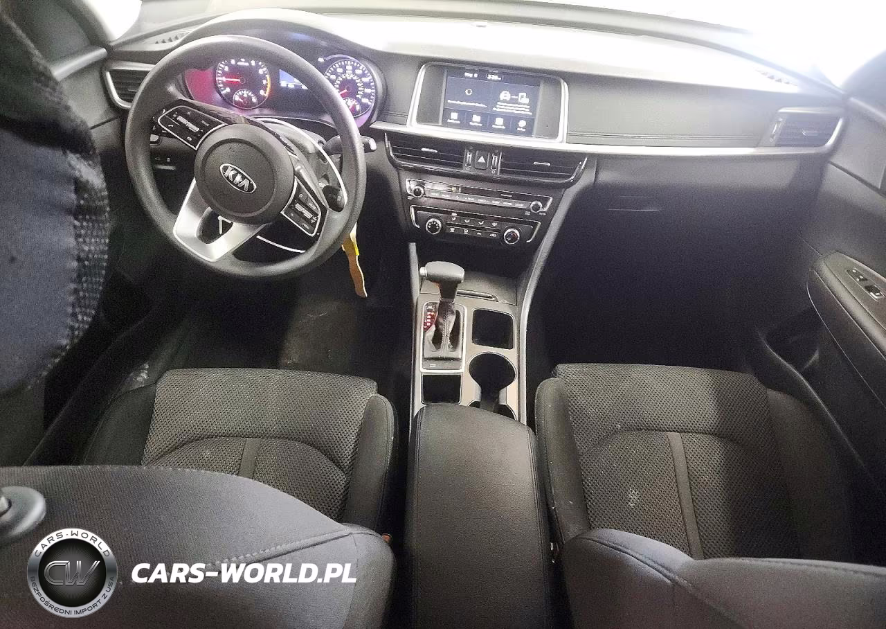 2019 Kia Optima Lx VIN:5XXGT4L39KG281686 - 8