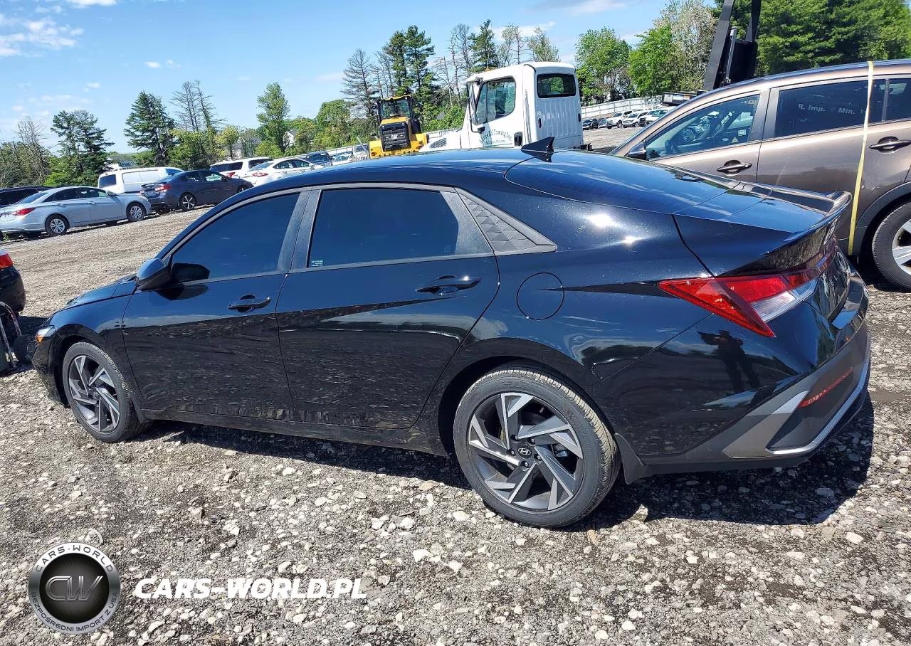 2025 Hyundai Elantra Sel Sport VIN:KMHLM4DG1SU021737 - 2