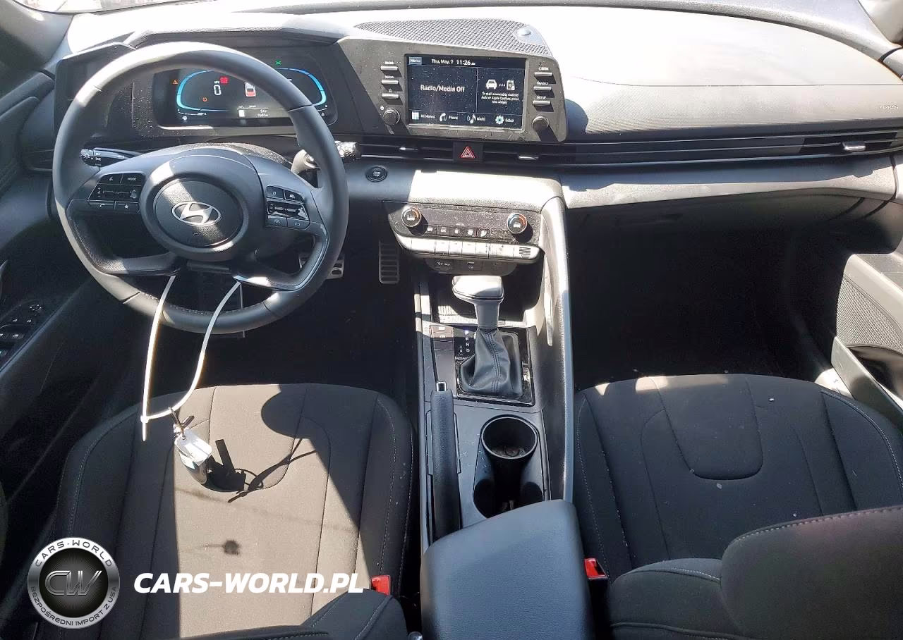 2025 Hyundai Elantra Sel Sport VIN:KMHLM4DG1SU021737 - 8