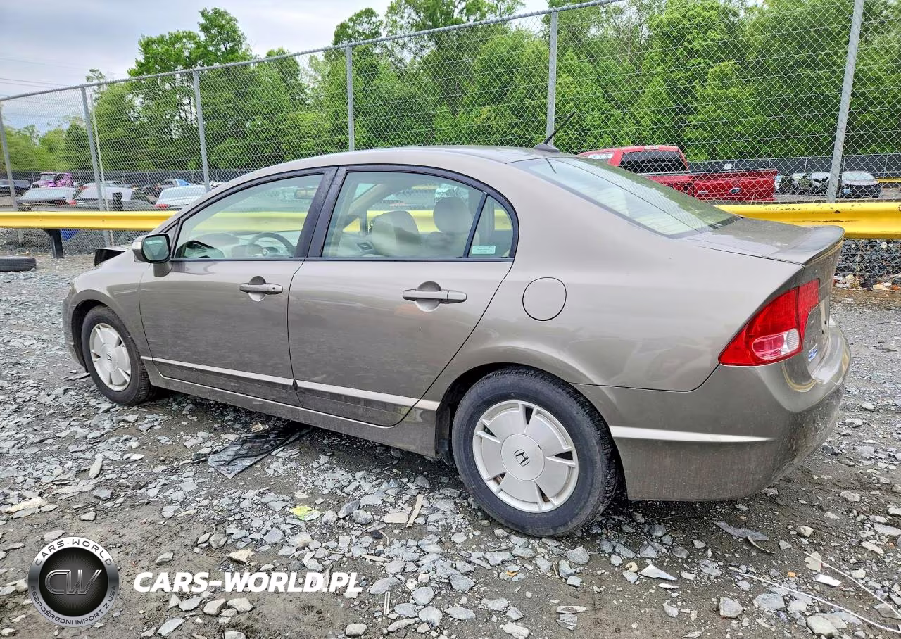 2007 Honda Civic Hybrid VIN:JHMFA36207S016701 - 2