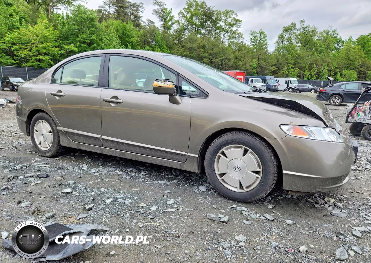 2007 Honda Civic Hybrid VIN:JHMFA36207S016701 - 4