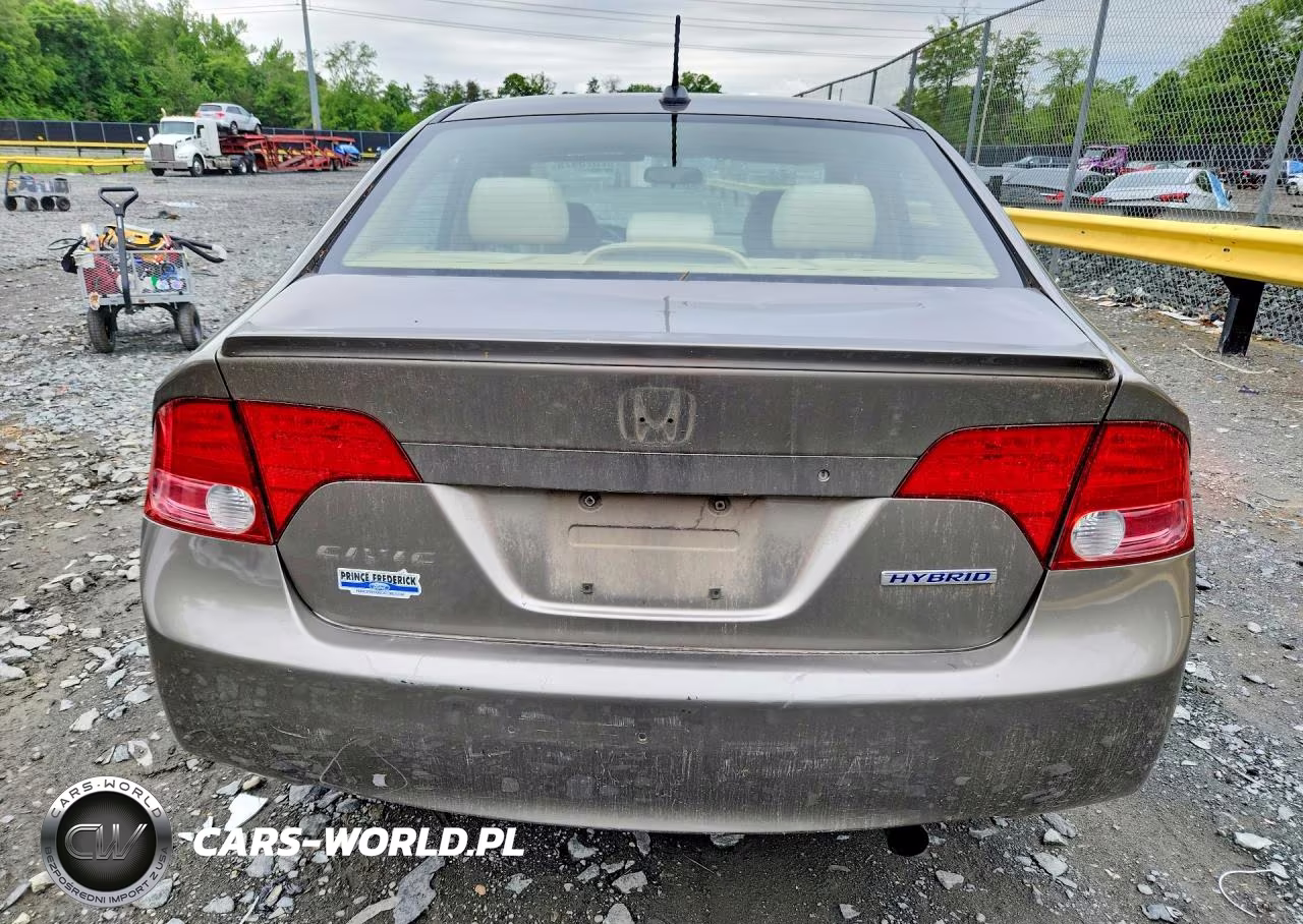 2007 Honda Civic Hybrid VIN:JHMFA36207S016701 - 6