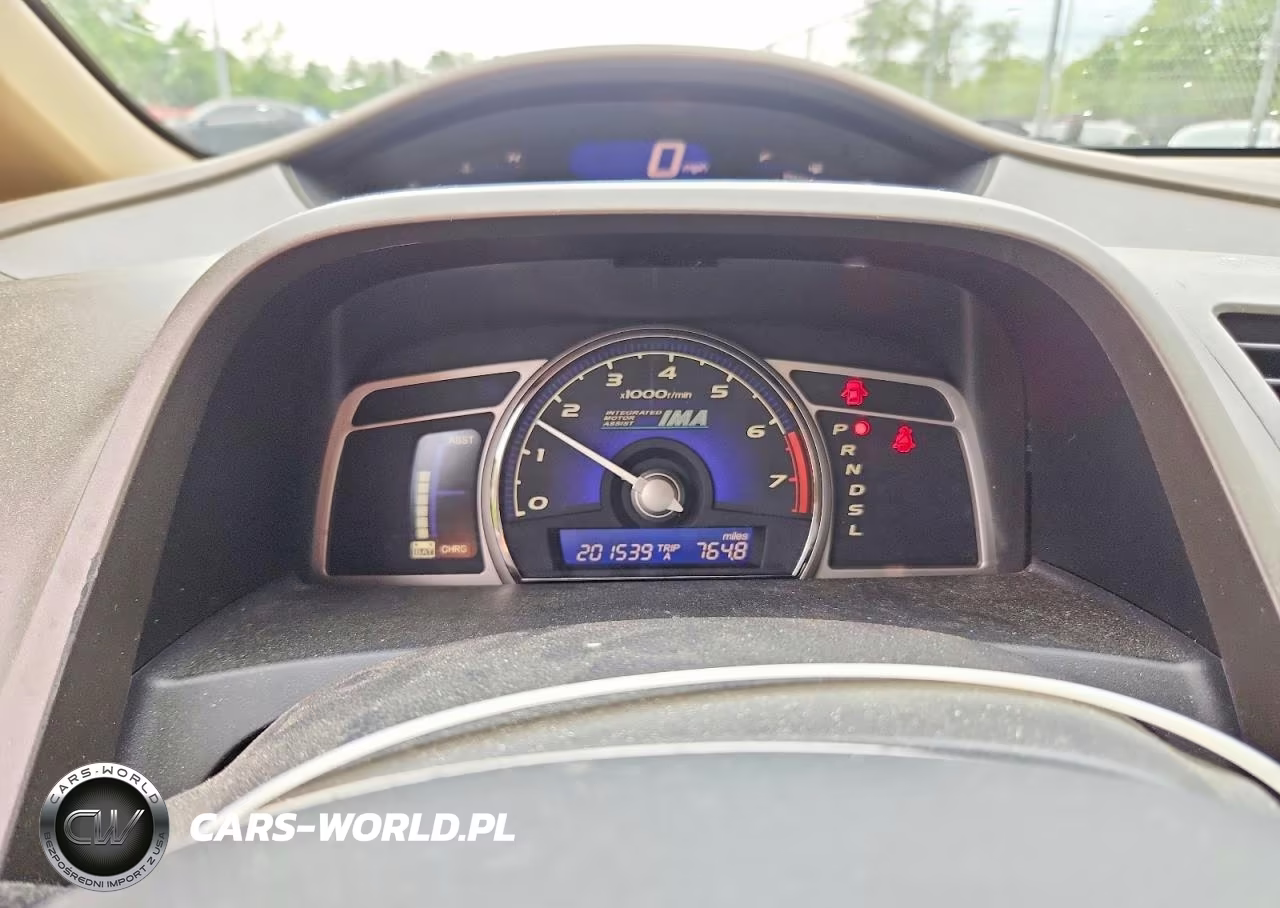 2007 Honda Civic Hybrid VIN:JHMFA36207S016701 - 9