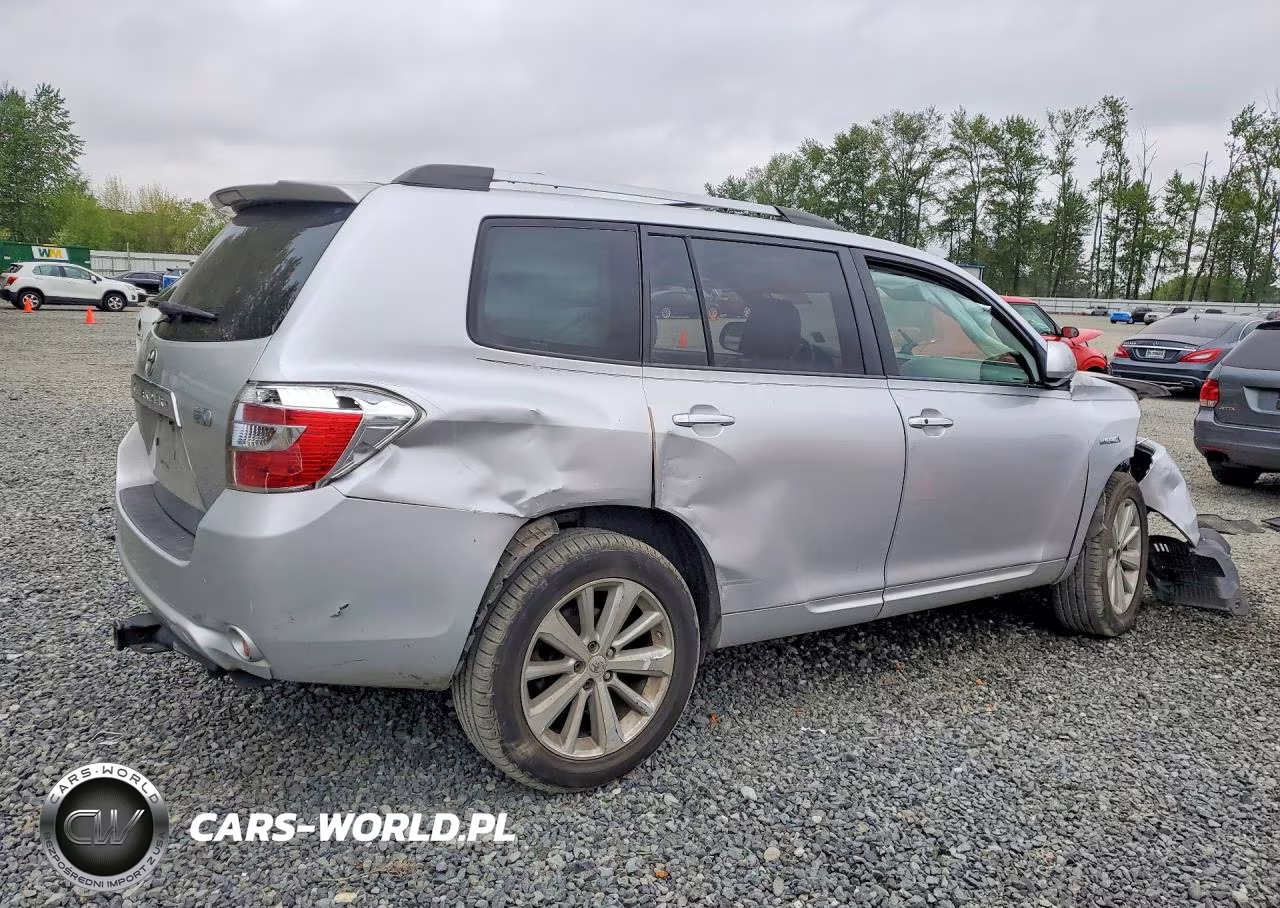 2008 Toyota Highlander Hybrid VIN:JTEEW41A882023508 - 3