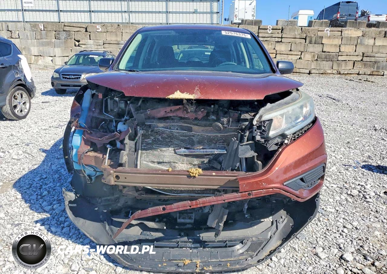 2015 Honda Cr-V Lx VIN:5J6RM4H36FL041039 - 5