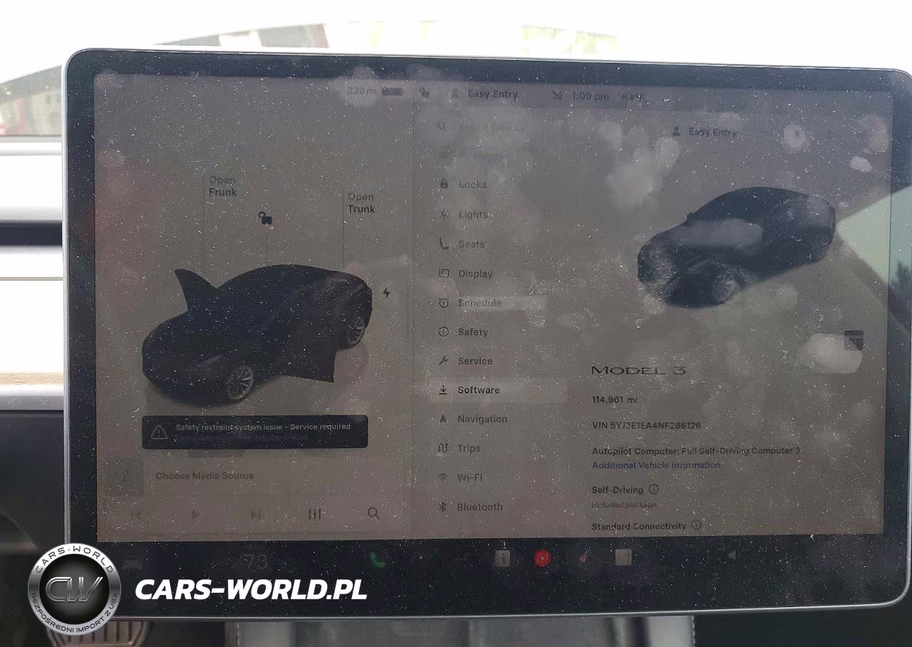 2022 Tesla Model 3 VIN:5YJ3E1EA4NF286126 - 9