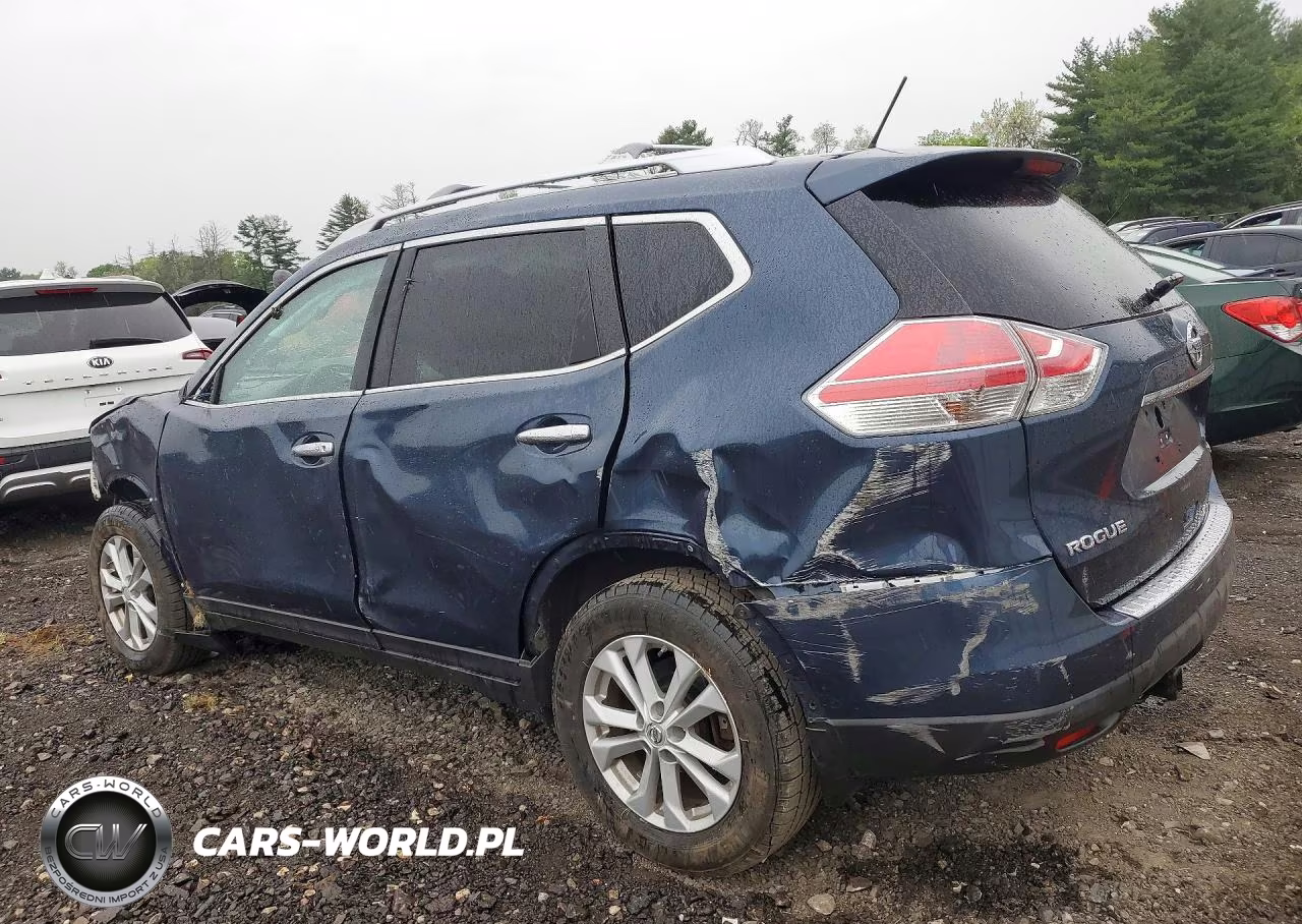 2015 Nissan Rogue Sv VIN:KNMAT2MV3FP541105 - 2