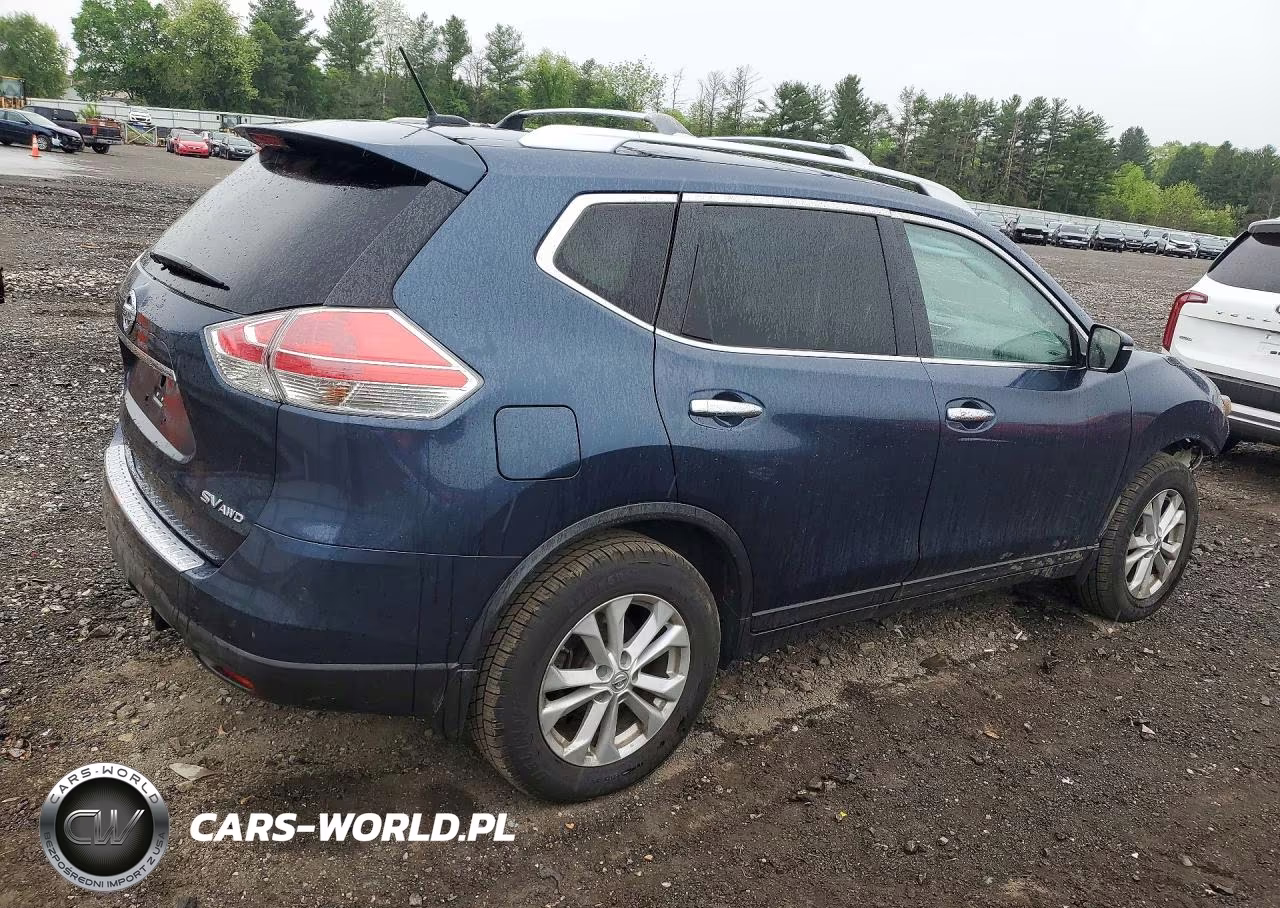 2015 Nissan Rogue Sv VIN:KNMAT2MV3FP541105 - 3