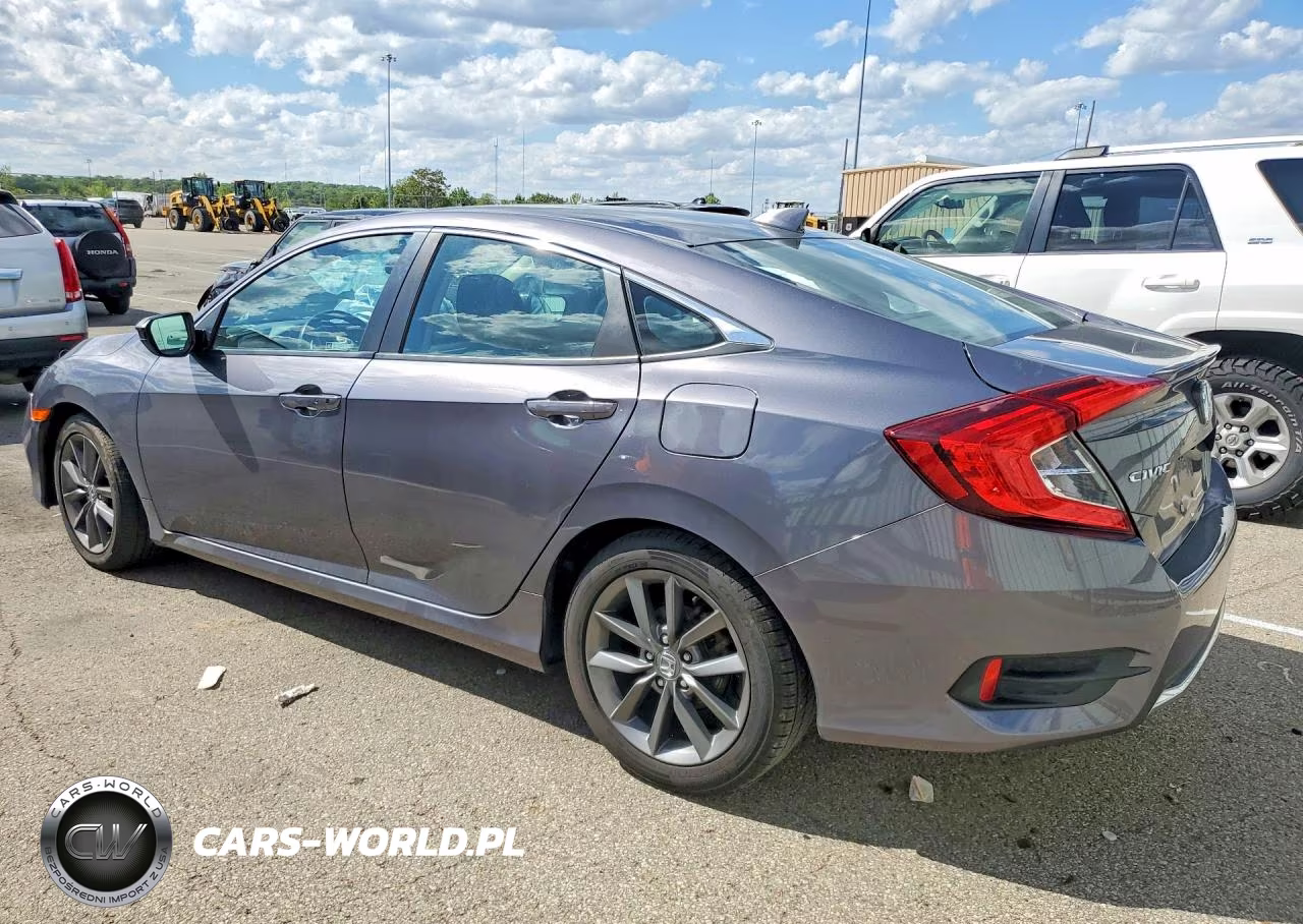 2019 Honda Civic Ex VIN:2HGFC1F37KH651344 - 2