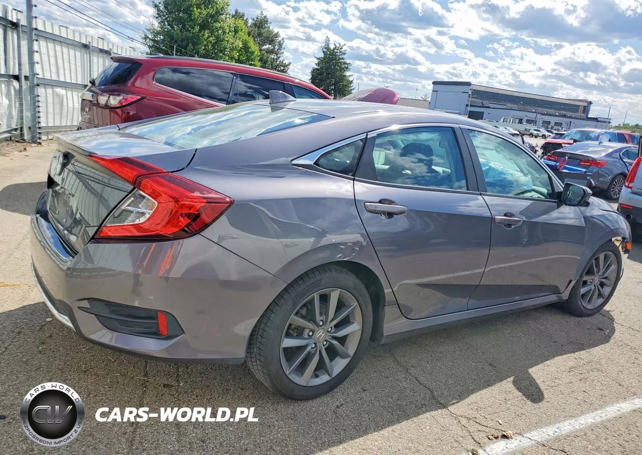 2019 Honda Civic Ex VIN:2HGFC1F37KH651344 - 3