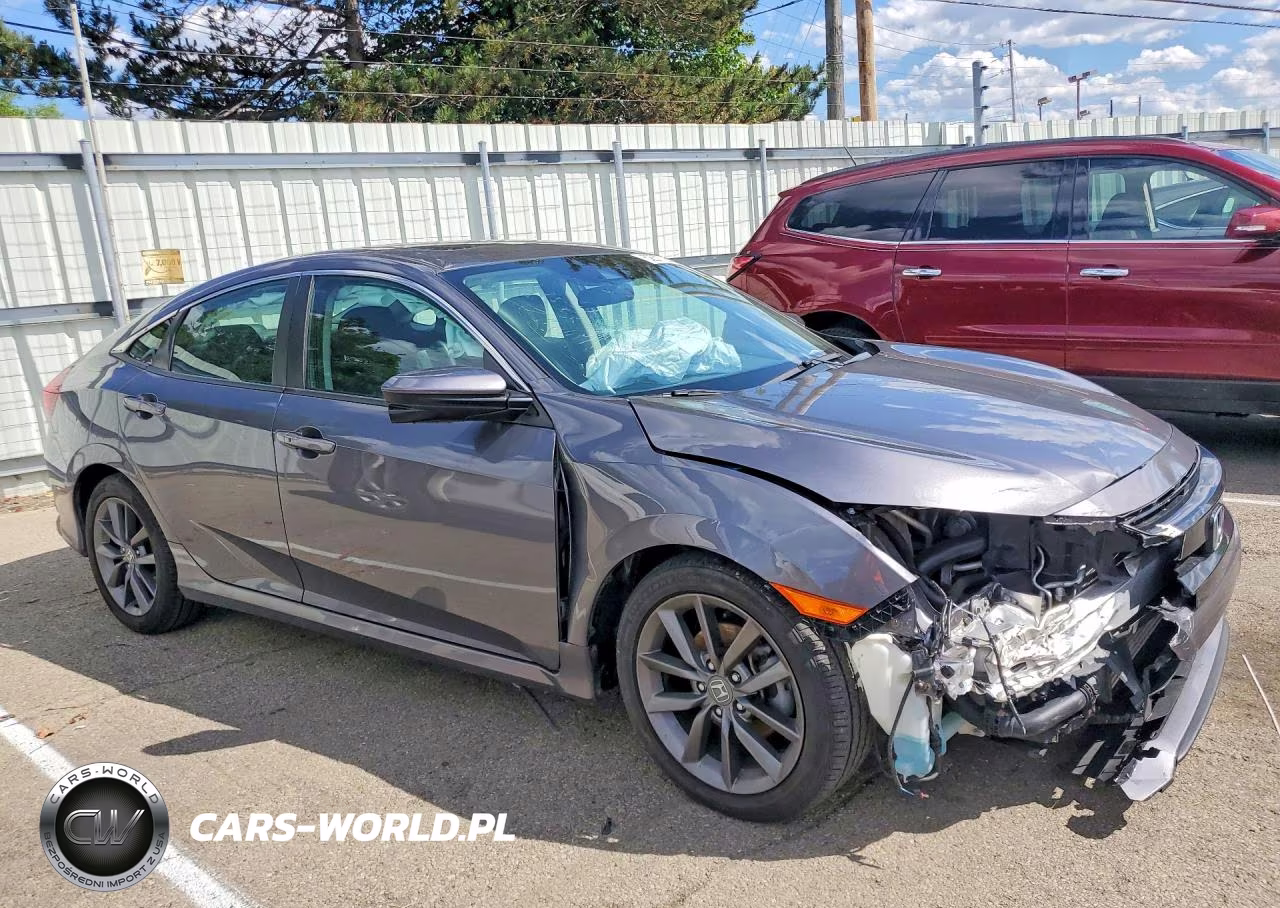 2019 Honda Civic Ex VIN:2HGFC1F37KH651344 - 4