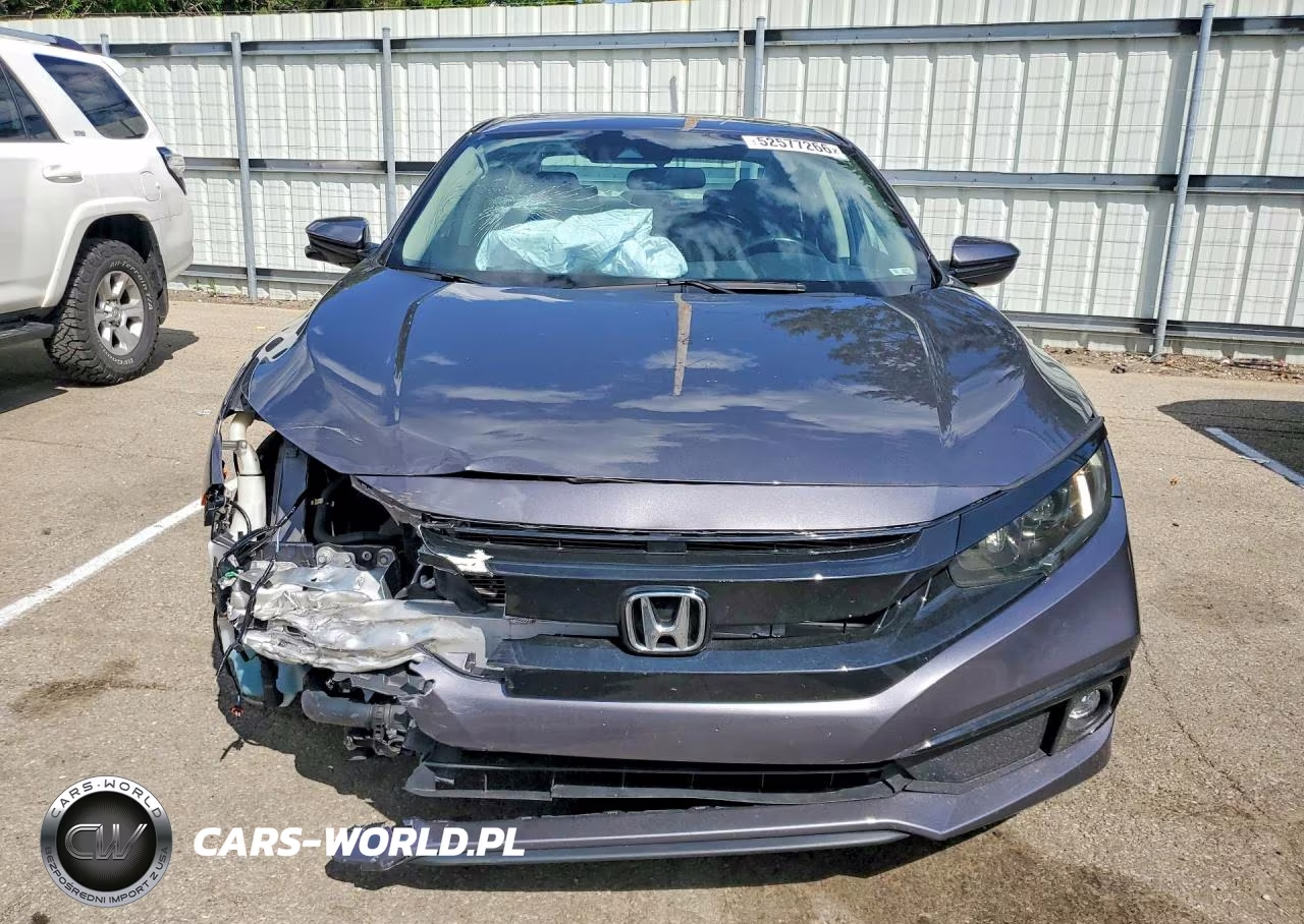 2019 Honda Civic Ex VIN:2HGFC1F37KH651344 - 5