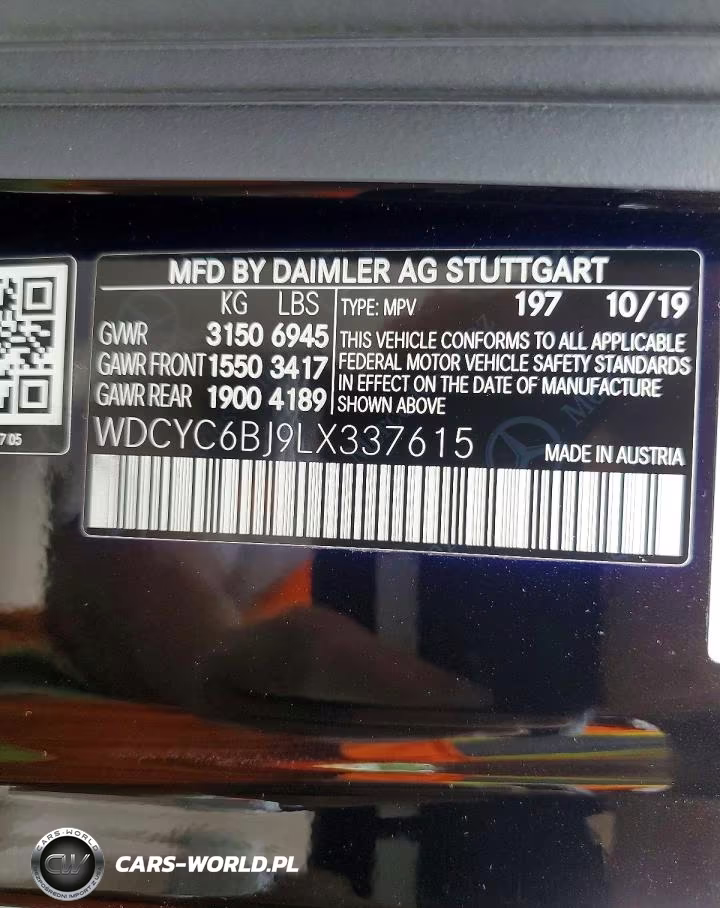 2020 Mercedes-Benz G 550 VIN:WDCYC6BJ9LX337615 - 12