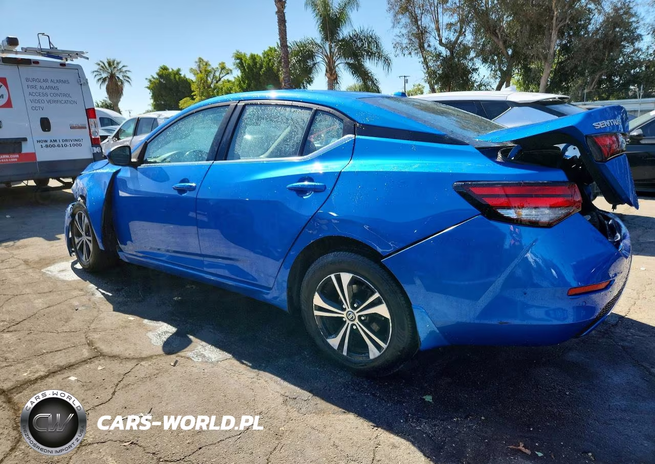 2021 Nissan Sentra Sv VIN:3N1AB8CV5MY317873 - 2