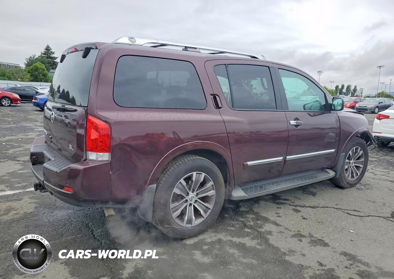 2015 Nissan Armada Sl VIN:5N1AA0ND1FN623227 - 3