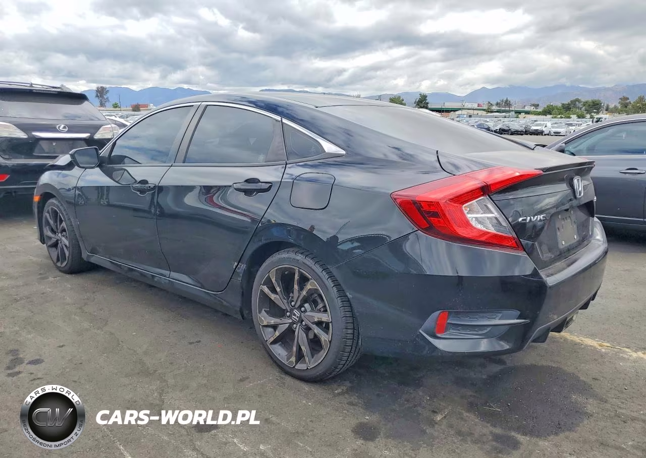 2020 Honda Civic Sport VIN:19XFC2F84LE208470 - 2