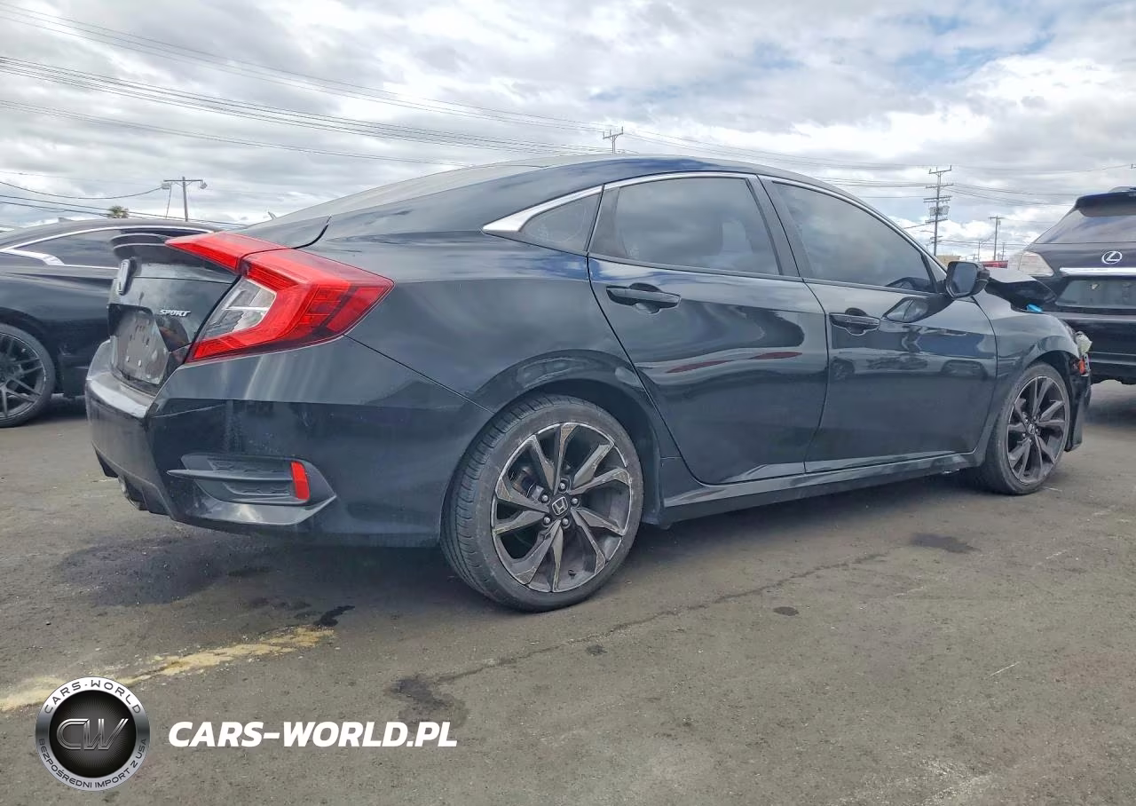 2020 Honda Civic Sport VIN:19XFC2F84LE208470 - 3