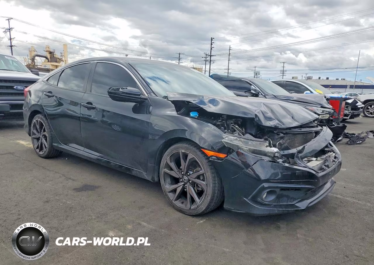 2020 Honda Civic Sport VIN:19XFC2F84LE208470 - 4