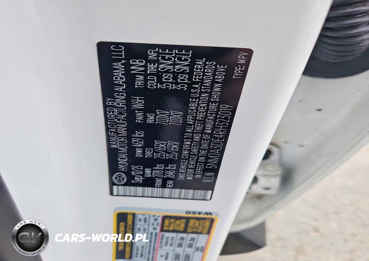 2024 Hyundai Tucson Se VIN:5NMJA3DE4RH323019 - 13