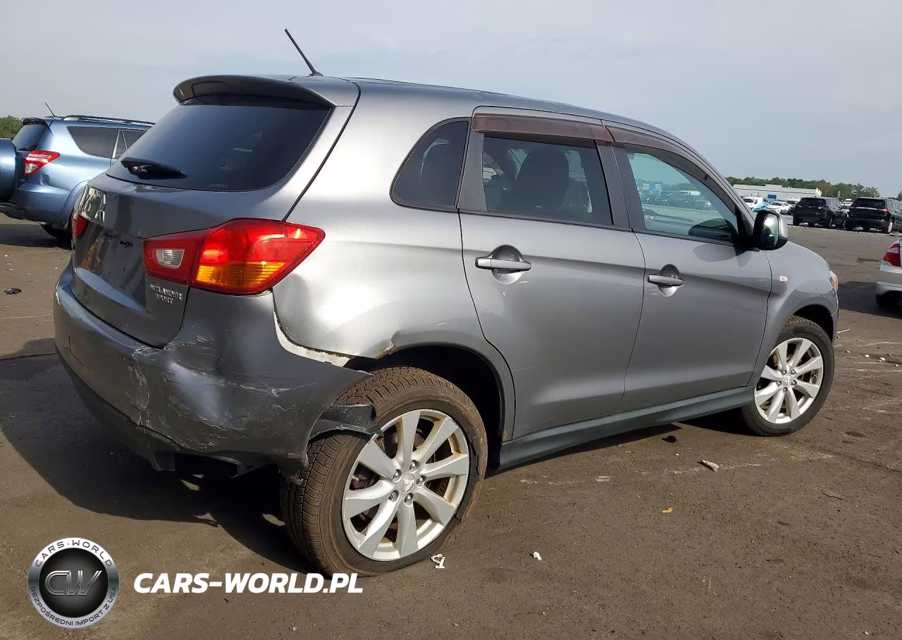 2014 Mitsubishi Outlander Sport Es VIN:4A4AR3AU4EE013284 - 3