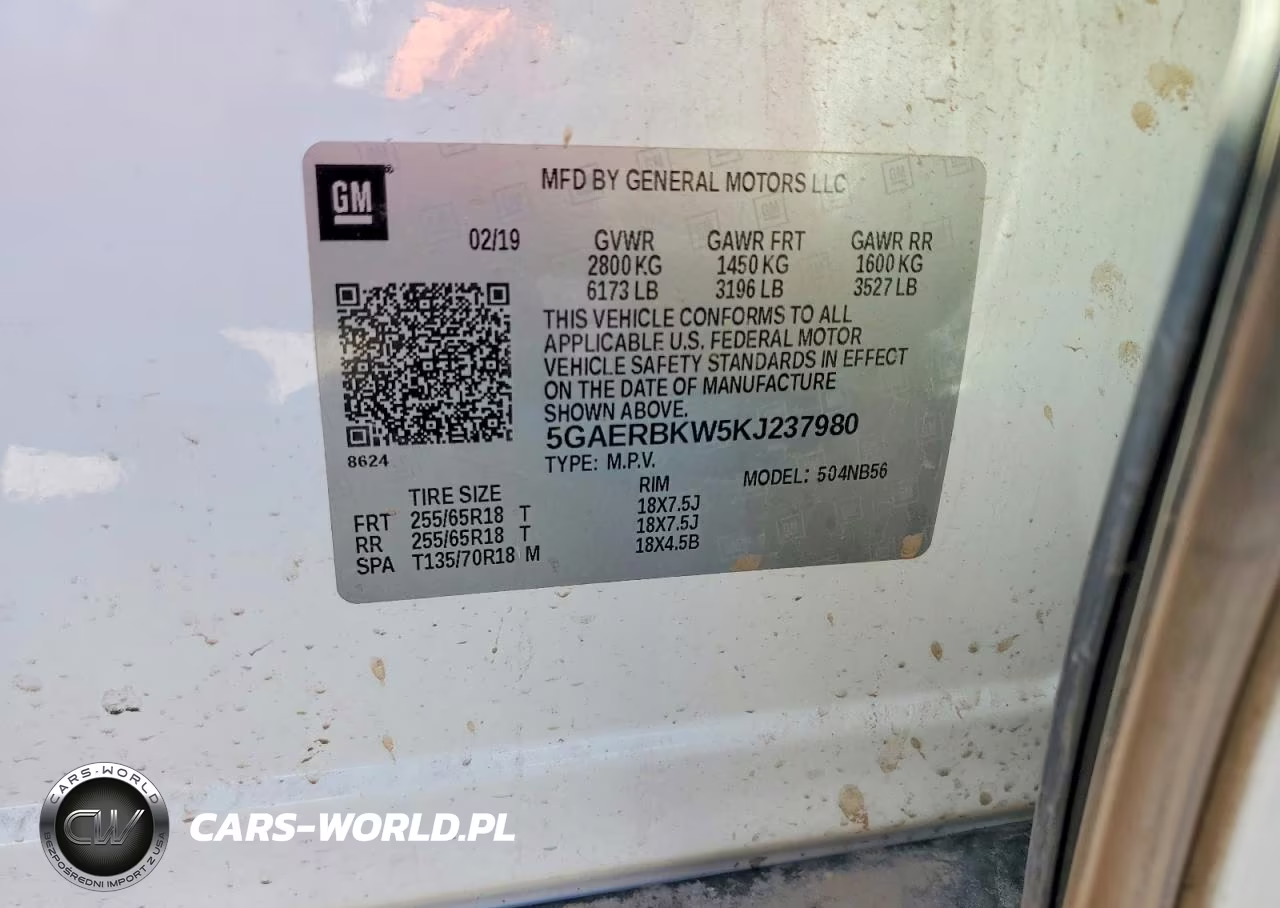 2019 Buick Enclave Essence VIN:5GAERBKW5KJ237980 - 12