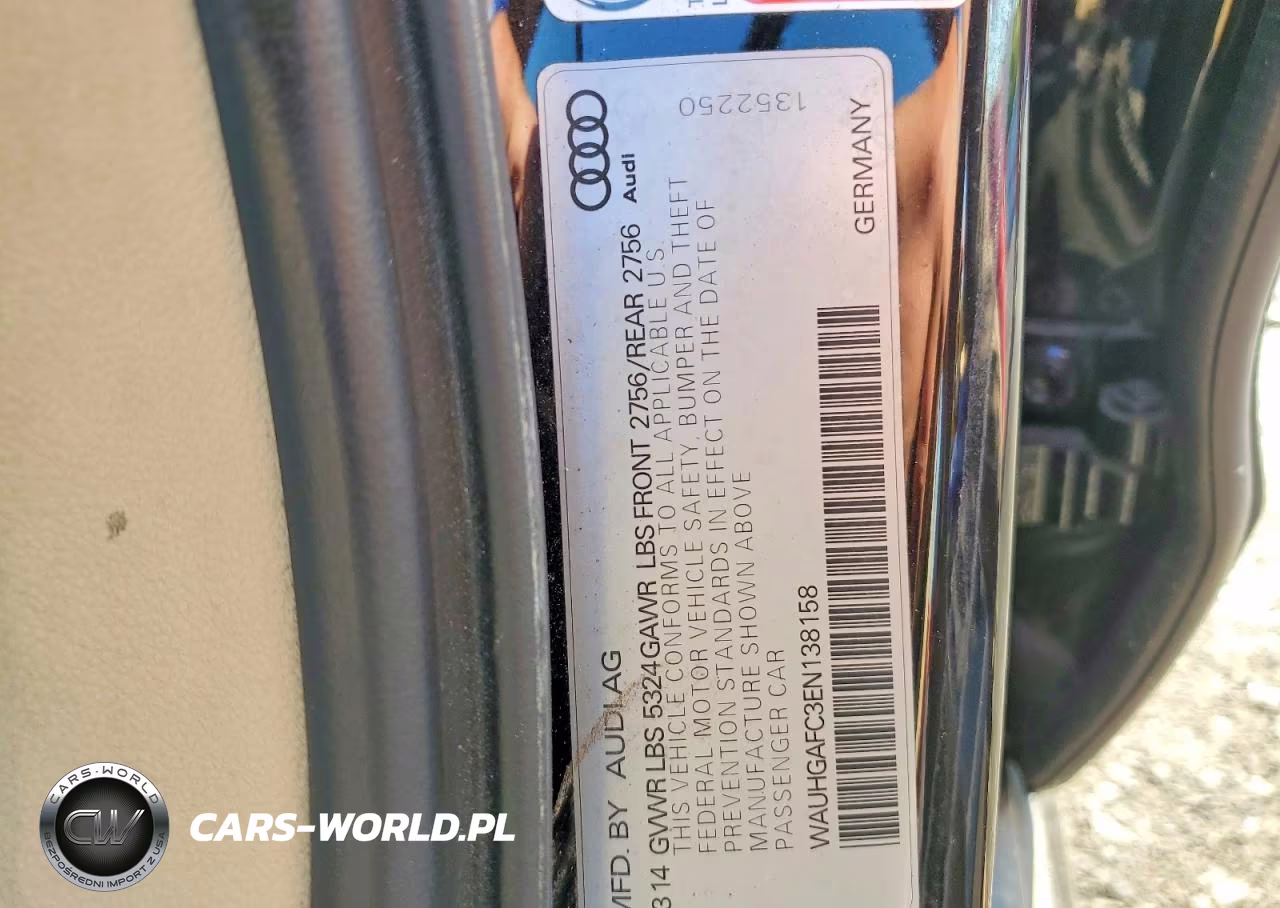 2014 Audi A6 Prestige VIN:WAUHGAFC3EN138158 - 12