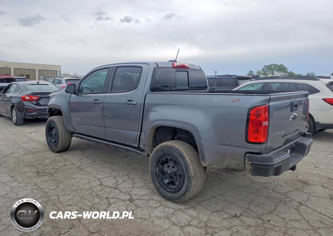 2020 Chevrolet Colorado Zr2 VIN:1GCGTEEN2L1245906 - 2