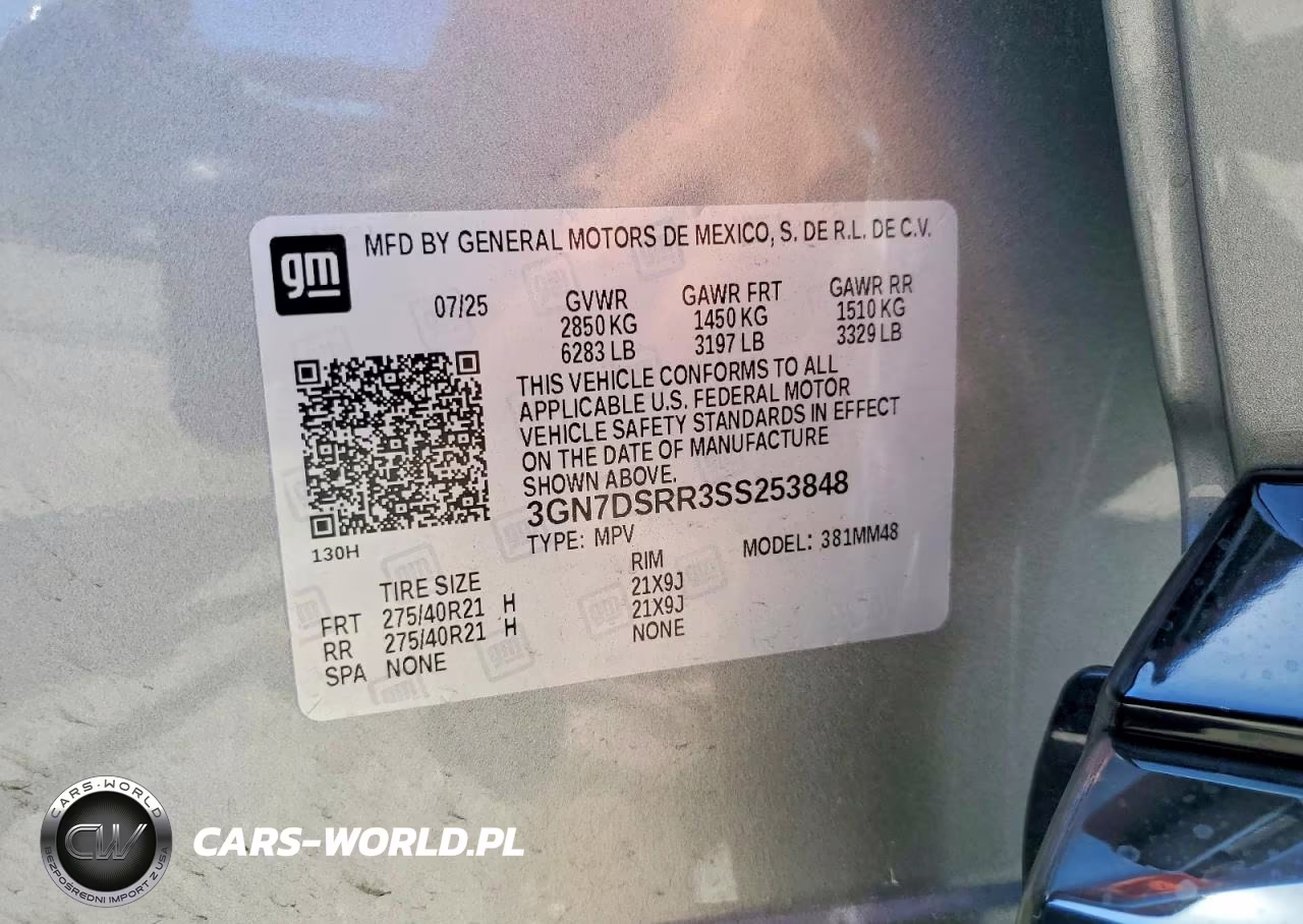 2025 Chevrolet Equinox Rs VIN:3GN7DSRR3SS253848 - 13