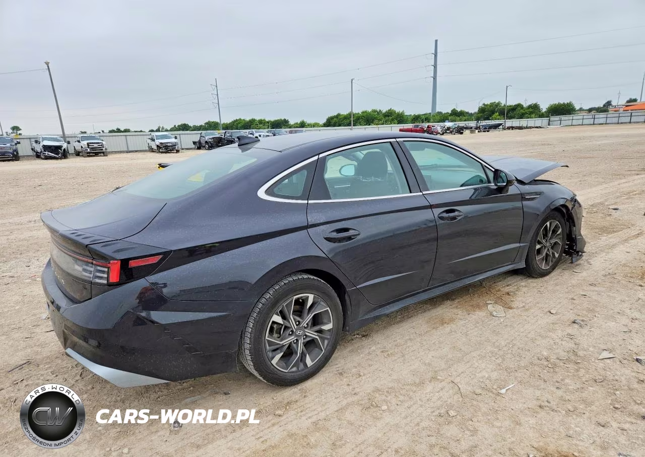 2024 Hyundai Sonata Sel VIN:KMHL64JA2RA376857 - 3